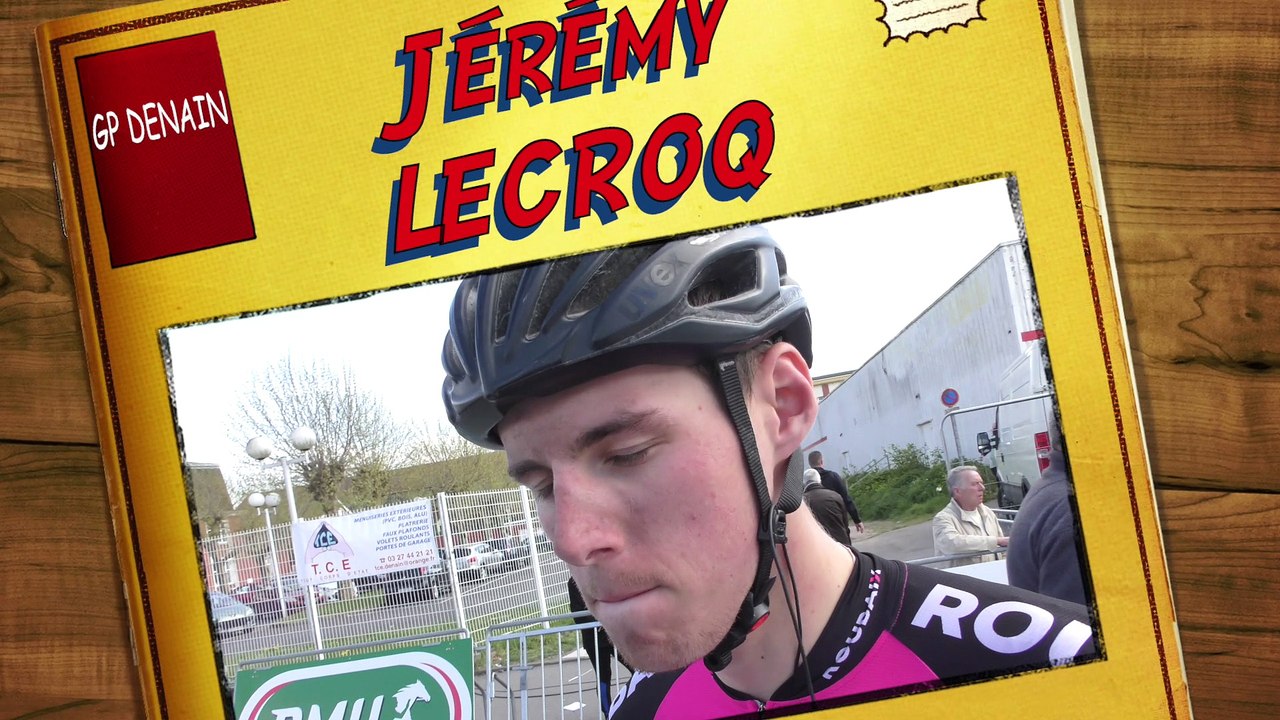 Grand Prix de Denain 2017 - La belle performance de Jérémy Lecroq de Roubaix