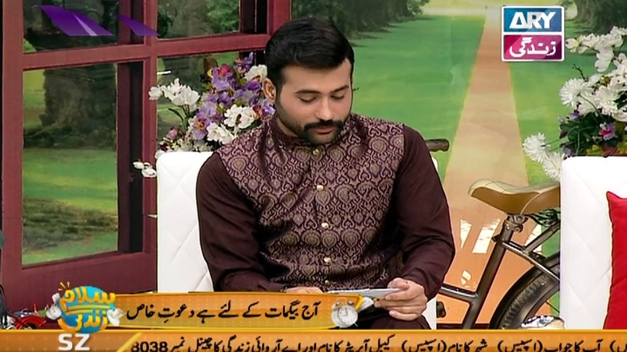 Salam Zindagi With Faysal Qureshi on Ary Zindagi in High Quality 14th April 2017
