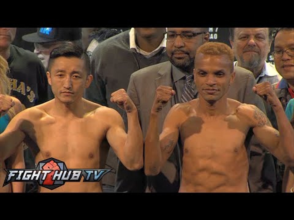 Zou Shiming vs Amnat Ruenroeng Full Video Weigh In + Face Off