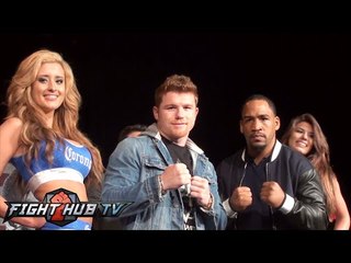 Canelo Alvarez vs. James Kirkland- Full Video Face off in San Antonio