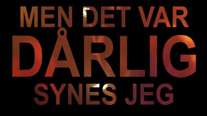 One Man Boy Band - Kritikksangen (Det Var Dårlig Synes Jeg)