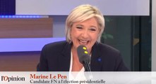 Marine Le Pen : «Je ne suis pas comme Macron, je ne suis pas one-shot»
