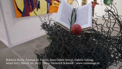 Rebecca Horn: Journal du Voleur, Jean Genet, 2013