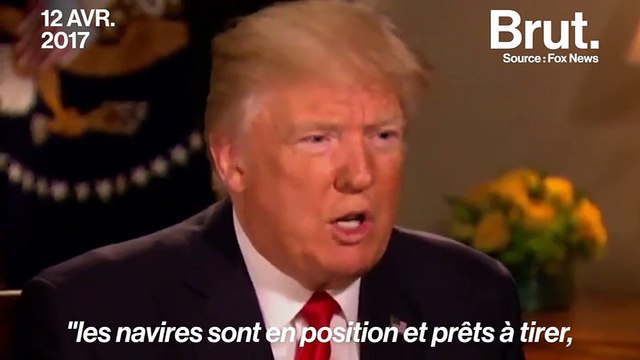 DONALD TRUMP: J'AI DÉCIDÉ DE BOMBARDER LA SYRIE, AU NOM DE LA SÉCURITÉ DES USA ! C HONTEUX