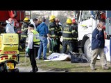 Scene of truck attack on crowd in Jerusalem (streamed live)
