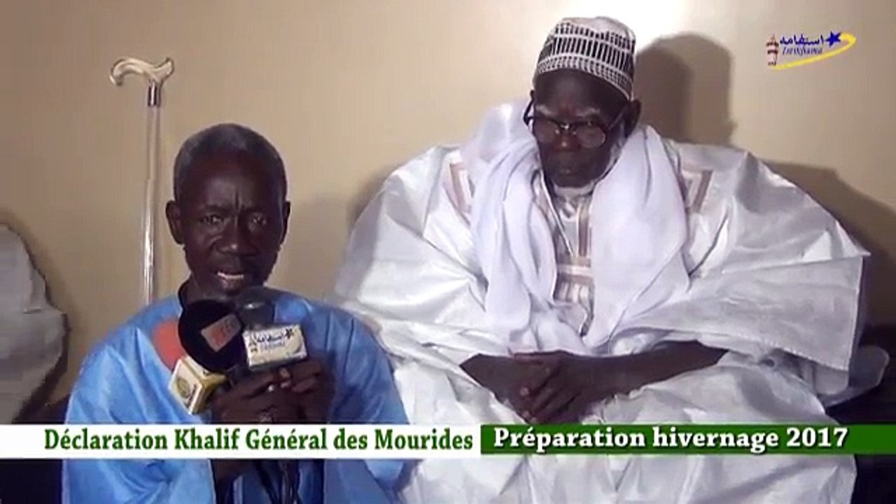 Urgent  Déclaration Khalif Général des Mourides le 13 04 2017 (1)