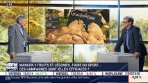 Manger 5 fruits et légumes par jour, faire du sport.. Ces campagnes sont-elles efficaces ? - 13/04