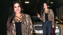 Sunny Leone and Daniel Weber Spotted at Artist Agency
