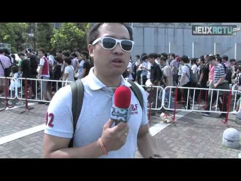 Tokyo Game Show 2012 : l'arrivée massive du public japonais en une seule vidéo