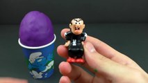 Smurfs Play-Doh Surprise Eggs Cups - Slouchy Sasd