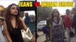10 Hours of Walking in Delhi as a Woman - Jeans VS Indian Dress [Share for Message]