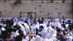 Jews attend holy wall for Passover prayers