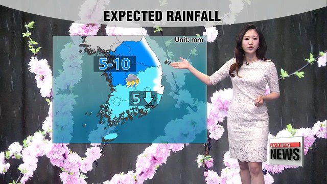 Rain expected to let up by tomorrow afternoon