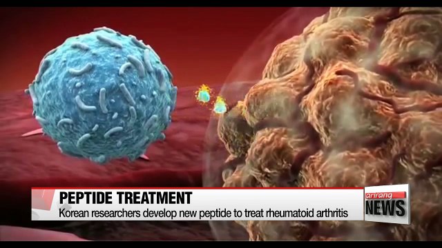 Korean researchers develop new peptide to treat rheumatoid arthritis