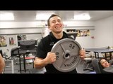 Gennady Golovkin vs. Martin Murray- Golovkin full ab workout- Big Bear, CA