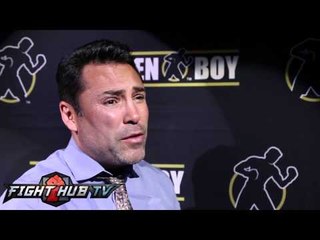 Oscar De La Hoya on mending the fence w/ Fernando Vargas - Talks LA Fight Club