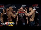 Anderson Silva vs. Nick Diaz full video- UFC 183 full weigh in   face off