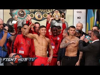 Gennady Golovkin vs. Martin Murray - Full Video - Weigh in & Face Off- Monte Carlo