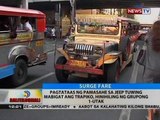 BT: Pagtataas ng pamasahe sa jeep tuwing mabigat ang trapiko, hinihiling ng grupong 1-Utak