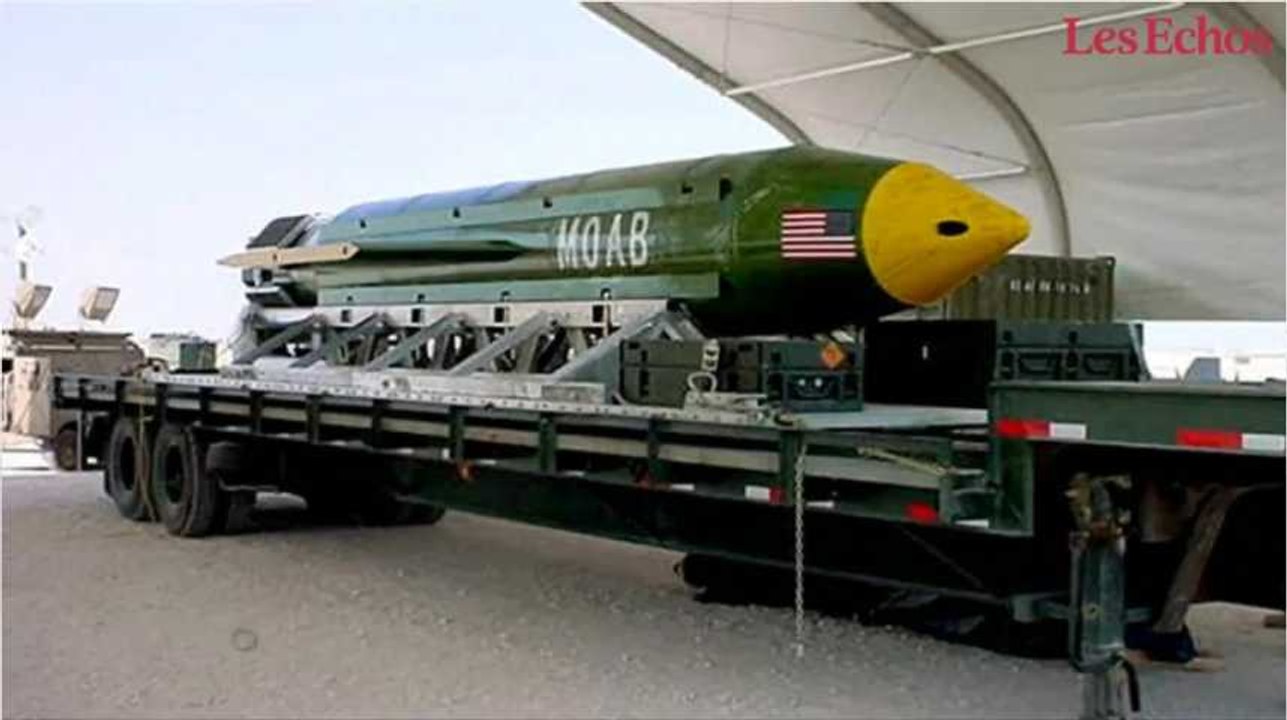 Afghanistan : Washington largue "la mère de toutes les bombes" sur l'EI"