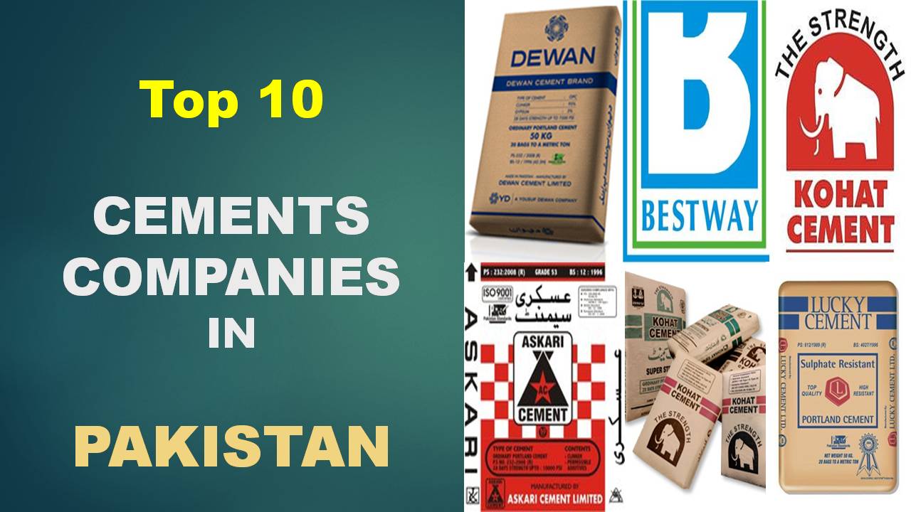 Top 10 Cement Companies In Pakistan