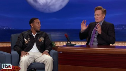 Chris 'Ludacris' Bridges On His CGI Abs  - CONAN on TBS