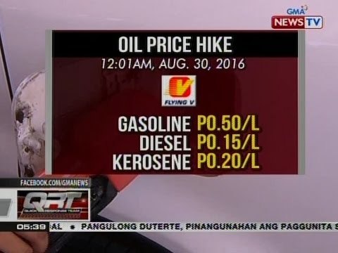 QRT: Oil price hike, ipatutupad