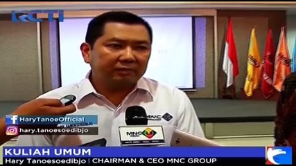 Hary Tanoe Serahkan Bantuan Pendidikan kepada Mahasiswa UIGM