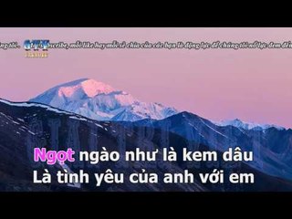 Karaoke }Kem dâu tình yêu   Wanbi Nguyễn Tuấn Anh ft  Tóc Tiên