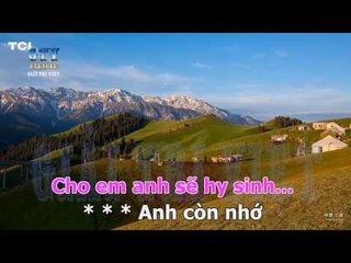 Karaoke } Hạnh Phúc Là Hi Sinh   Nguyên Khôi