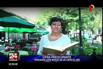 Cifra preocupante: peruanos leen menos de un libro al año