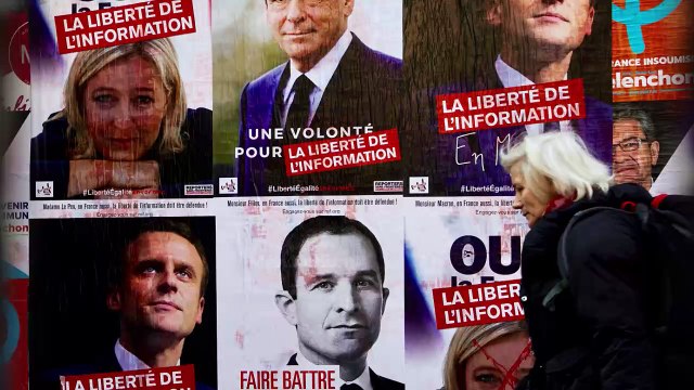 Sondage présidentielle : Le Pen et Macron en recul, Mélenchon et Fillon remontent