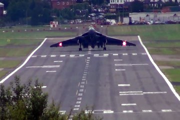 Vulcan XH558 at Farnborough Airshow