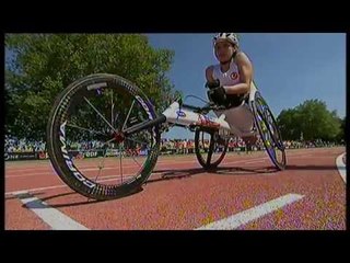 Athletics - women's 200m T53 semifinal 1 - 2013 IPC Athletics WorldChampionships, Lyon