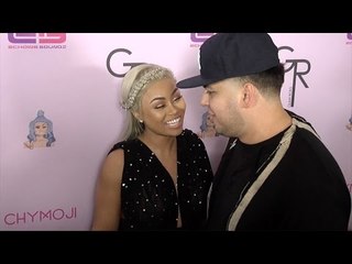 Blac Chyna & Rob Kardashian "CHYmoji" App Launch Red Carpet