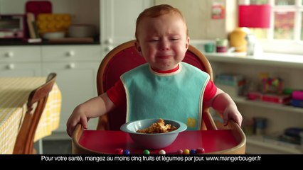 Pub Burger King "Manger devrait toujours être un plaisir"