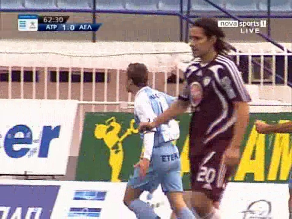 18η Ατρόμητος-ΑΕΛ 2-1  2009-10 Τα γκολ