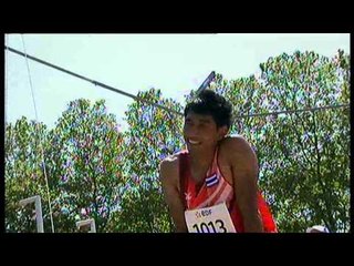 Athletics - Sakchai Yimbanchang - men's javelin throw F57/58 final  - 2013 IPC Athletics World C...