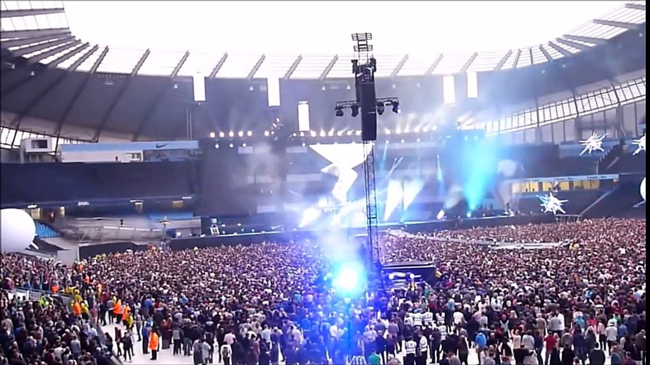 Muse - Dracula Mountain, Manchester Etihad Stadium, 06/01/2013