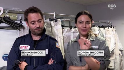 Tournage de la série "Missions" dans les studios TSF, à La Rochelle
