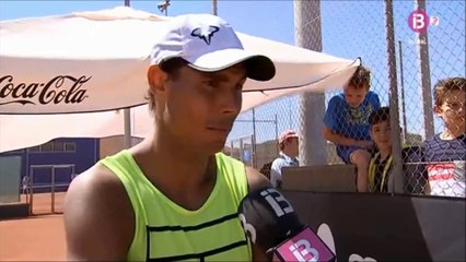 Rafael Nadal Interview in Manacor. 12 April 2017