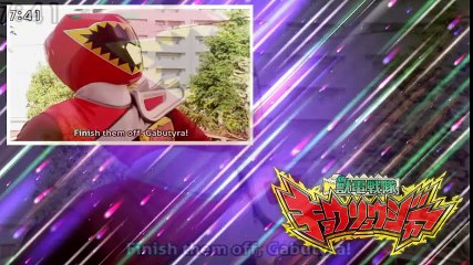 Zyuden Sentai Kyoryuger Henshin And Finisher Part 1