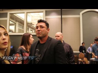 Oscar De La Hoya says Canelo vs. Cotto is off. Team Cotto declined offer