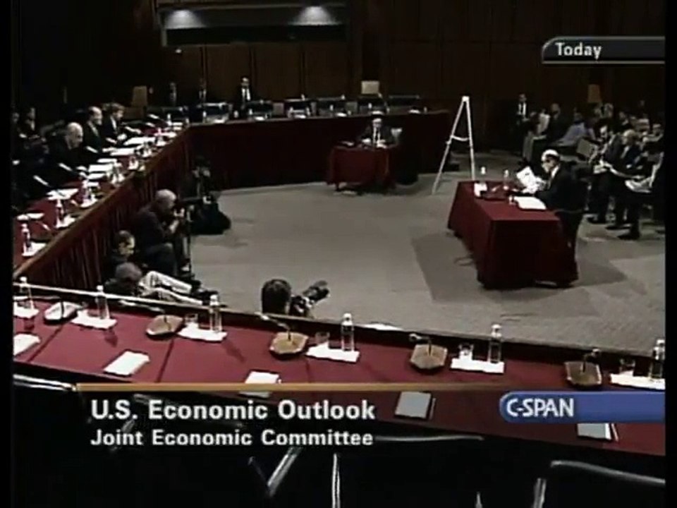Ron Paul vs. Alan Greenspan: Economy, Deflation, Cut in Interest Rates (2003) part 1/3