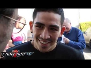 Leo Santa Cruz not taking Ruiz lightly; Talks being humble & having family as team