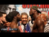 Bermane Stiverne vs. Deontay Wilder Full video- Full Weigh in & Face Off