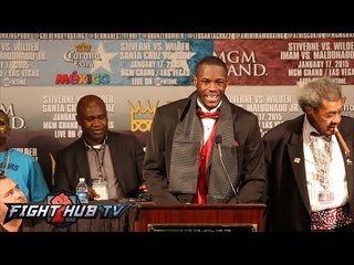 Bermane Stiverne vs. Deontay Wilder full video- Post fight press conference video