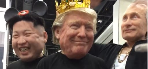 Trump, Kim Jong-un et Poutine dansent ensemble