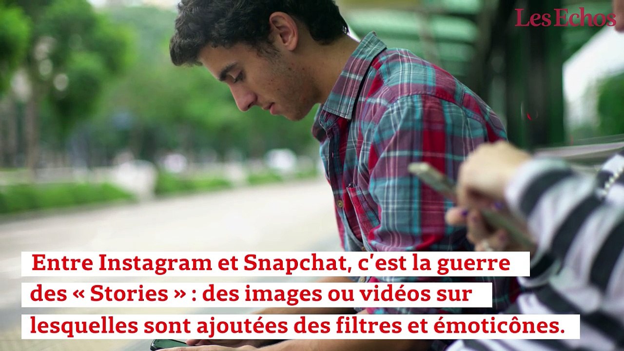 Instagram a plus d'utilisateurs avec ses "stories" que Snapchat