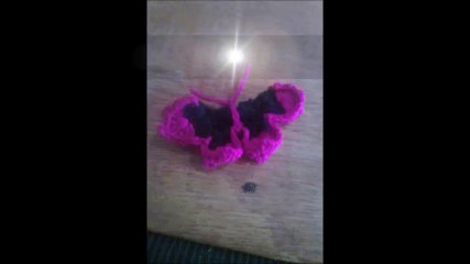 PASSO A PASSO BORBOLETA PARA APLICAÇOES EM CROCHE #NATALIACROCHER